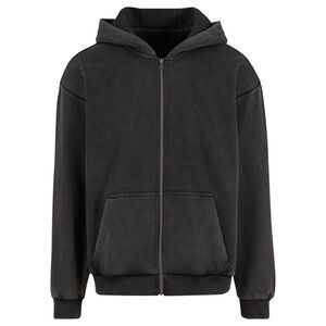 Build Your Brand Mens Vintage Heavy Hoodie / Magnet
